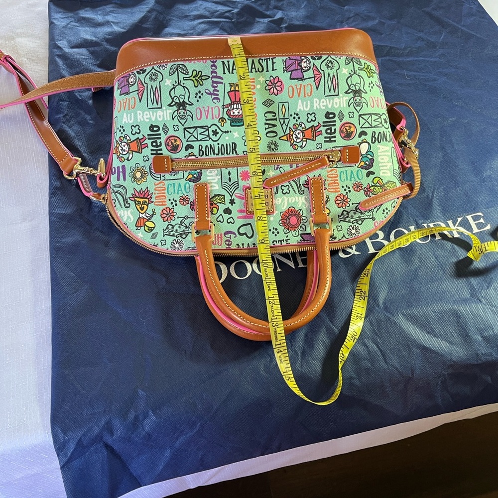 Disney It’s a Small World 2021 Satchel by Dooney & Bourke - Picture 11 of 15